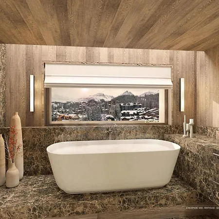 Penthouse De Luxe à Avec Service De Majordome Et Chef - Fr-1-830-7 Appartement Courchevel